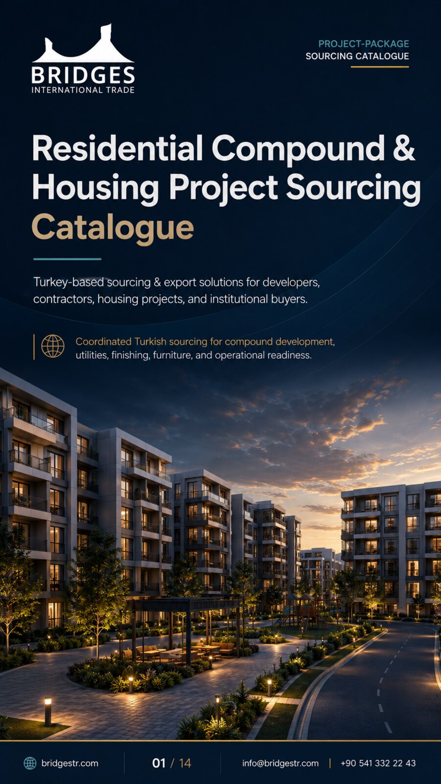 Residential and Housing catalogue cover